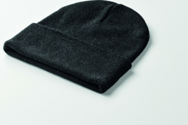Logotrade promotional giveaway image of: Knitted beanie with cuff