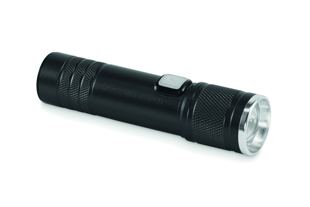 Logotrade corporate gift image of: Rechargeable COB light torch