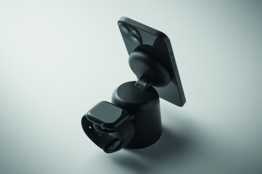 Logotrade promotional gift picture of: 3 in 1 wireless charger 15W