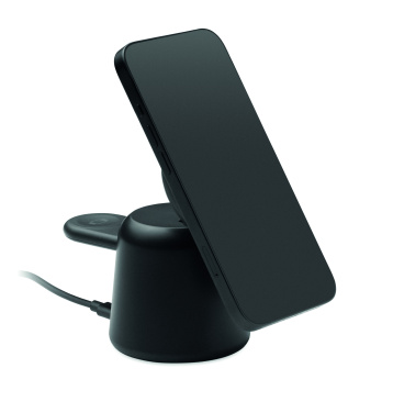 Logotrade advertising product image of: 3 in 1 wireless charger 15W