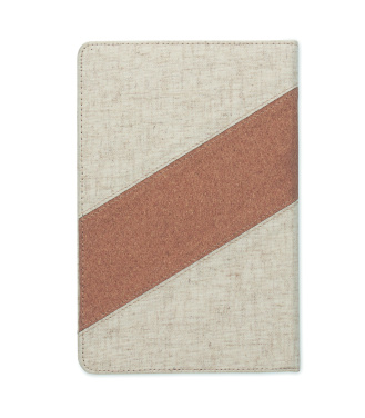 Logo trade promotional merchandise image of: A5 notebook with 15W charger