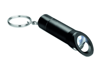 Logotrade advertising products photo of: Metal torch key ring Ylivieska