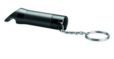 Logo trade promotional products image of: Metal torch key ring Ylivieska