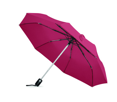 Logo trade promotional giveaway photo of: Luxe 21inch windproof umbrella