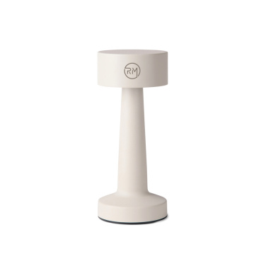 Logo trade promotional merchandise picture of: VINGA Maris RCS recycled ABS table lamp