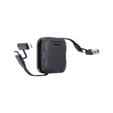 Logo trade corporate gifts image of: Urban Vitamin San Jose 100W stand with retractable cable