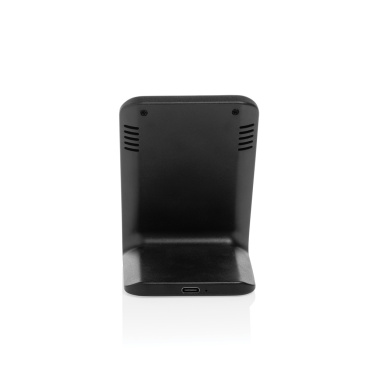 Logotrade promotional items photo of: VoltPerch RCS recycled plastic 15W magnetic wireless charger