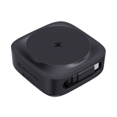 Logotrade advertising products photo of: Urban Vitamin Goleta 2-in-1 15W magnetic wireless charger