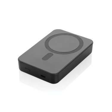 Logo trade promotional giveaways picture of: Amporia RCS recycled plastic 10.000mAh magnetic powerbank