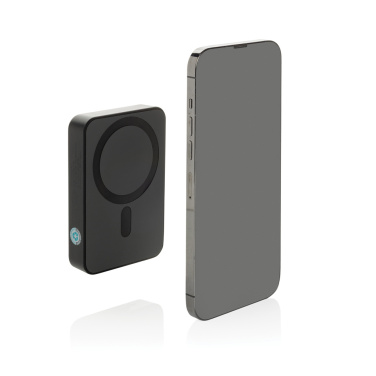 Logotrade business gift image of: Amporia RCS recycled plastic 10.000mAh magnetic powerbank
