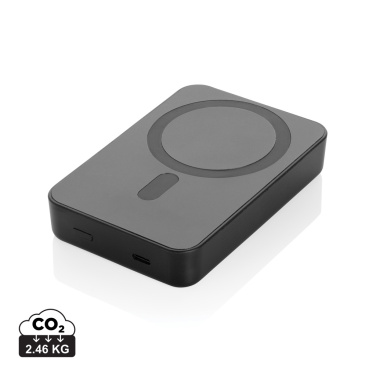 Logo trade promotional gift photo of: Amporia RCS recycled plastic 10.000mAh magnetic powerbank