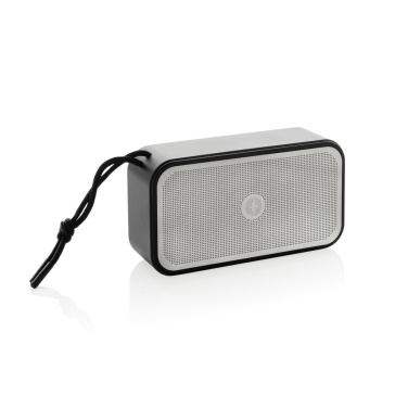 Logotrade corporate gift picture of: Swiss Peak RCS recycled aluminium 10W bass speaker