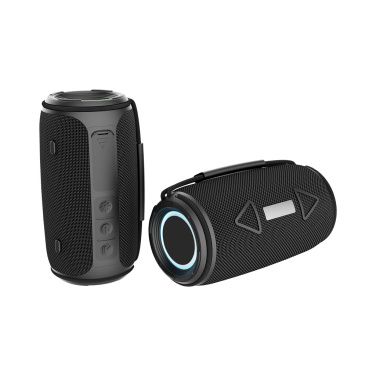 Logo trade promotional products picture of: Prisma RCS recycled plastic IPX 4 waterpoof 16W speaker