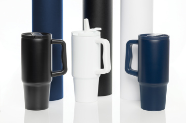 Logo trade business gift photo of: Embrace Leakproof RCS recycled stainless steel tumbler 900ml