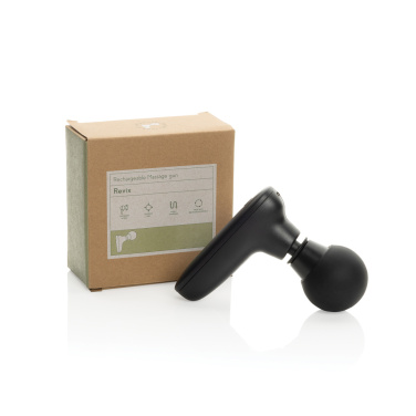 Logotrade business gift image of: Revix RCS recycled plastic massage gun