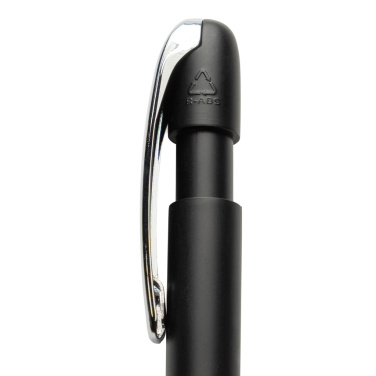 Logo trade promotional gift photo of: Glide GRS certified R-ABS Metal Clip Pen