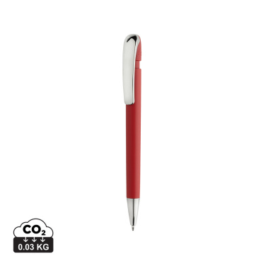 Logo trade promotional products picture of: Glide GRS certified R-ABS Metal Clip Pen
