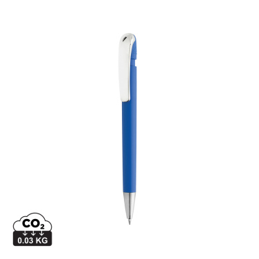 Logo trade promotional giveaways picture of: Glide GRS certified R-ABS Metal Clip Pen