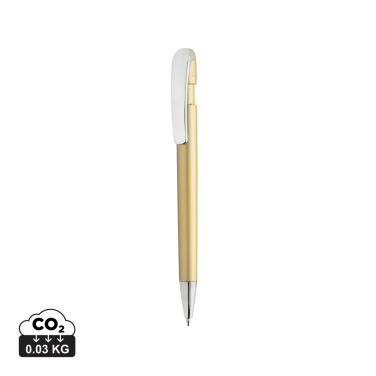 Logotrade business gifts photo of: Glide GRS certified R-ABS Metal Clip Pen
