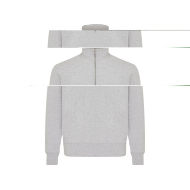 Logotrade advertising products photo of: IQONIQ Elgon recycled cotton quarter zip sweater