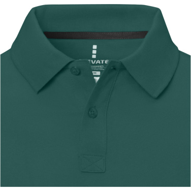 Logo trade promotional giveaways picture of: Calgary short sleeve men's polo