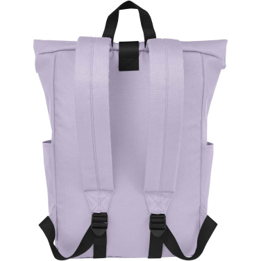 Logotrade corporate gift image of: Byron 15.6" GRS RPET roll-top backpack 18L