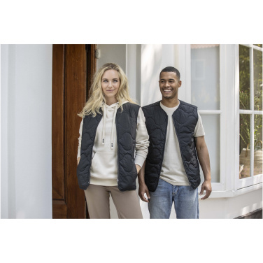 Logo trade promotional merchandise photo of: Quartz GRS recycled unisex quilted bodywarmer