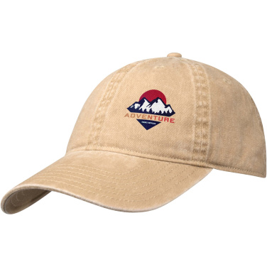 Logo trade business gift photo of: Grafton 6 panel washed cap
