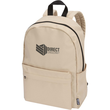 Logotrade corporate gift picture of: Byron 14" GRS recycled city laptop backpack 16L