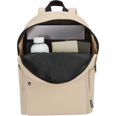 Logotrade business gift image of: Byron 14" GRS recycled city laptop backpack 16L