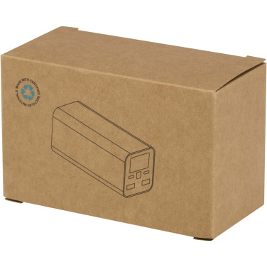 Logo trade promotional giveaways picture of: Acamar 20.000 mAh 70W recycled aluminium laptop power bank