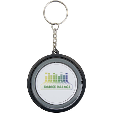 Logotrade corporate gift picture of: Spinx recycled plastic gyroscope fidget keychain