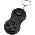 Fidgix controller fidget keychain, Solid black