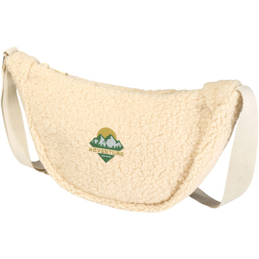 Logo trade corporate gift photo of: Bear GRS recycled sherpa crossbody bag 3L