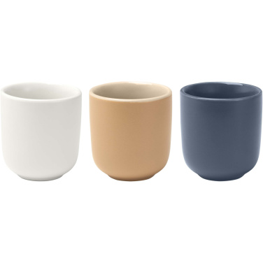 Logotrade promotional product picture of: Male 90 ml ceramic espresso cups - set of 2