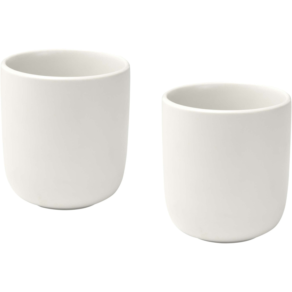 Logotrade promotional giveaway image of: Male 200 ml ceramic cups - set of 2