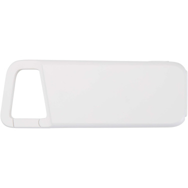 Logotrade promotional item picture of: Alkes 5000 mAh 12W recycled plastic water resistant power bank with carabiner