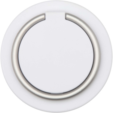 Logotrade promotional product picture of: Albali recycled plastic magnetic phone holder with ring stand