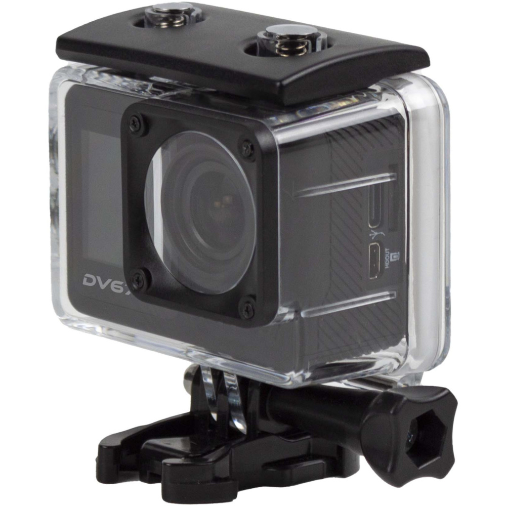 Logo trade business gifts image of: Prixton DV670 4K dual screen action camera