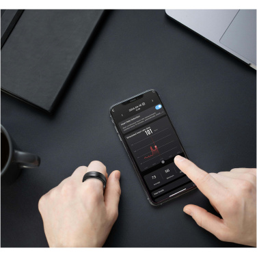 Logo trade corporate gifts image of: Prixton Orbyt smart ring