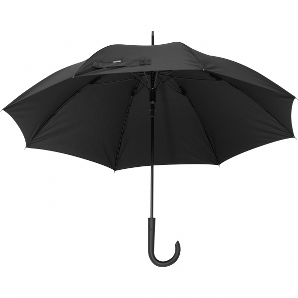 Logo trade promotional gift photo of: Automatic storm umbrella RPET ATHENS