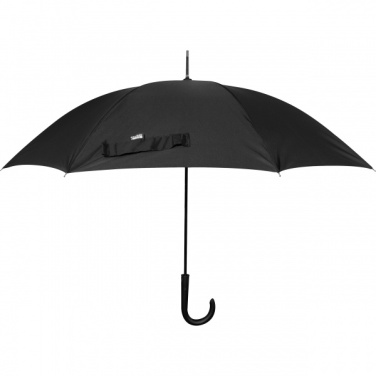 Logo trade corporate gifts image of: Automatic storm umbrella RPET ATHENS