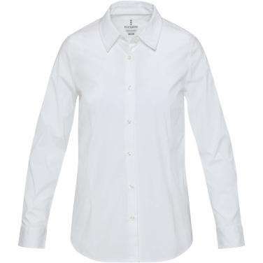 Logo trade promotional merchandise photo of: Carnelian poplin women's shirt