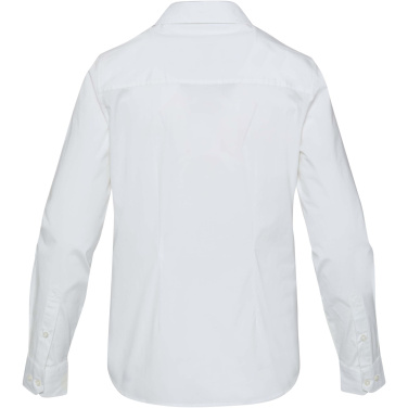 Logo trade promotional giveaways image of: Carnelian poplin women's shirt