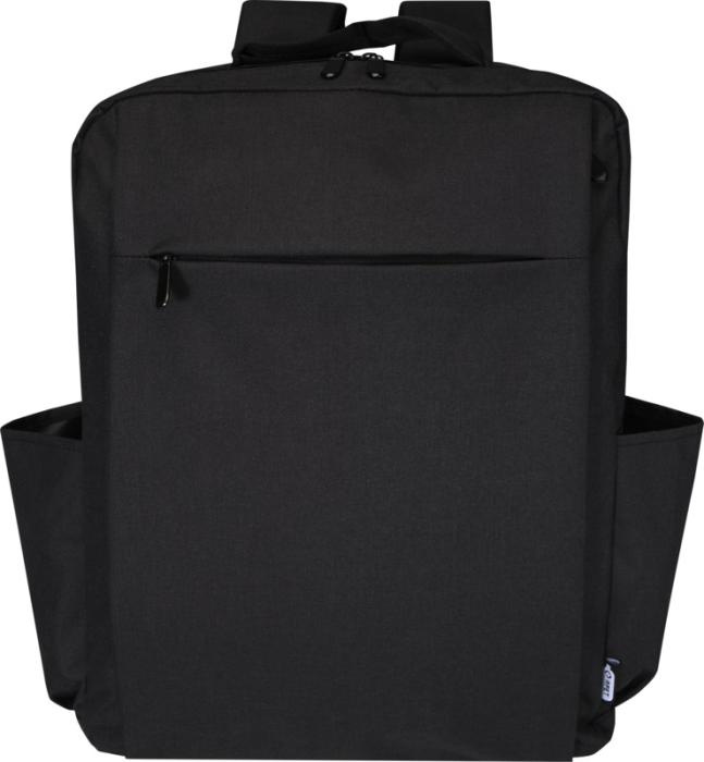 Logotrade promotional merchandise photo of: Libra 15” GRS recycled laptop backpack 15L