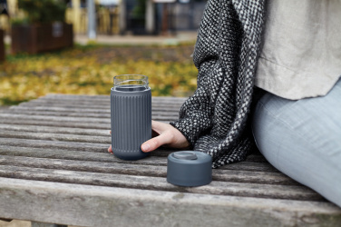 Logo trade promotional giveaways picture of: Black+Blum Glass Travel Cup 340ML