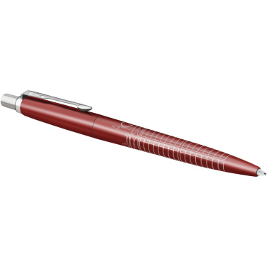 Logo trade promotional giveaways picture of: Parker Jotter SE Global Icons colour trim ballpoint pen