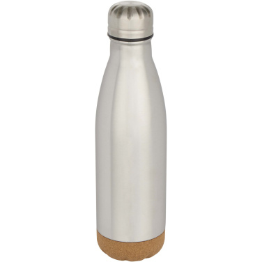 Logotrade corporate gift picture of: Cove 500 ml double wall vacuum insulated stainless steel water bottle with cork details