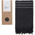 Originalhome recycled cloth - 85 x 175 cm, Black