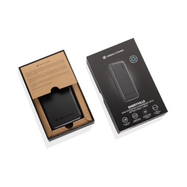 Logo trade advertising product photo of: Urban Vitamin Emeryville 20W 10.000mAh Powerbank